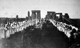 Stonehenge 1905 Druids