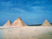 The great pyramids of Giza